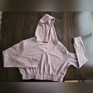 Nasty Gal Dusty Pink Knit Top